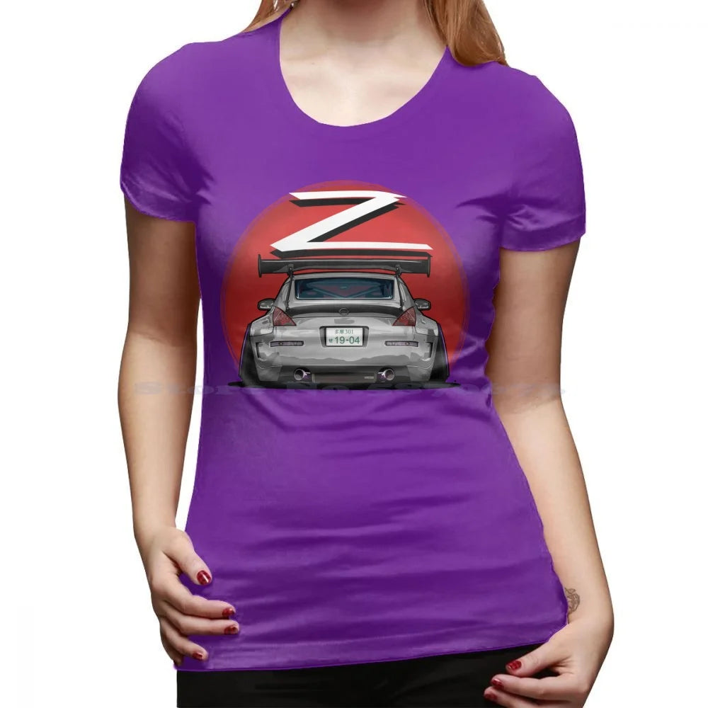 Nismo Fairlady 350z Z33 Gray 100% Cotton Hoodie 350z Nismo Z33 Midnight Blue Car Graphic Osmancetinyapici Gtr Power