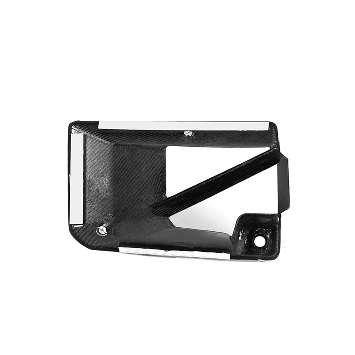For BMW M2 G87 Base Coupe 2023-2025 Front Bumper Side Air Duct Vent Covers MP Style Fog Lamp Cover Carbon Look Glossy Black