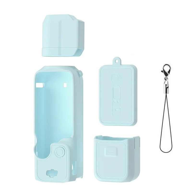 New DJI OSMO Pocket3 Silicone Case scratch-resistant lens protection cover suitable for DJI OSMO Pocket3 outer shell accessories