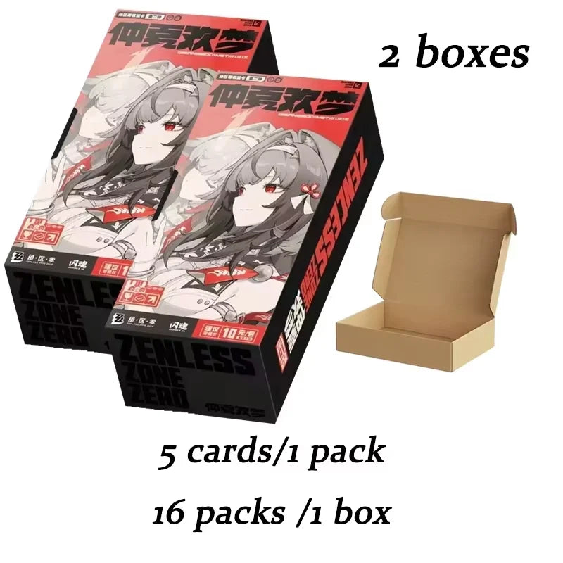 24 Hour Ship Genuine Shining Soul TCG Zenless Zone Zero Vol.2 Midsummer Dream Booster Box Collectible Trading Cards Game Gifts