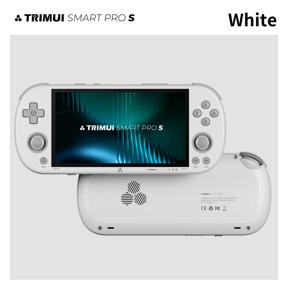 Trimui Smart Pro S TG5050 Handheld Game Console - Best for PSP Game, Octa-core 2.0GHz, 4.96" IPS Display, 5000mAh Battery