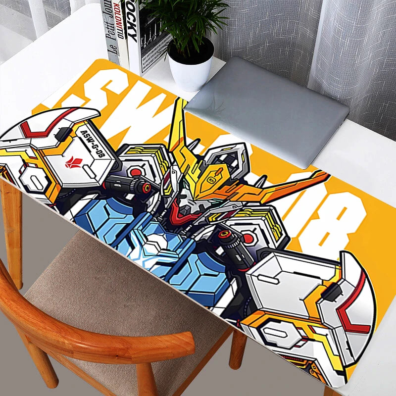 Mouse Pads Gundam Computer Varmilo Keyboard Mouse Pad Anime Gaming Accessories Table XXL Gamer Carpet Desk Mat Mousepad