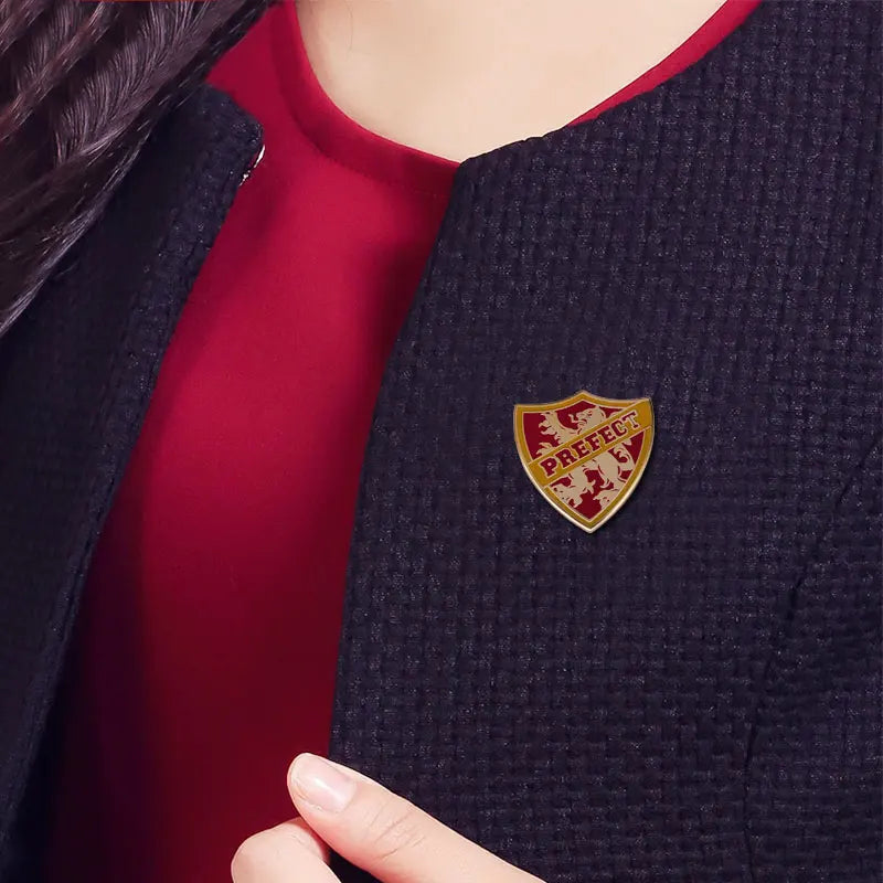 Gryffindors Prefect house Lion Shield Lapel Pin brooch