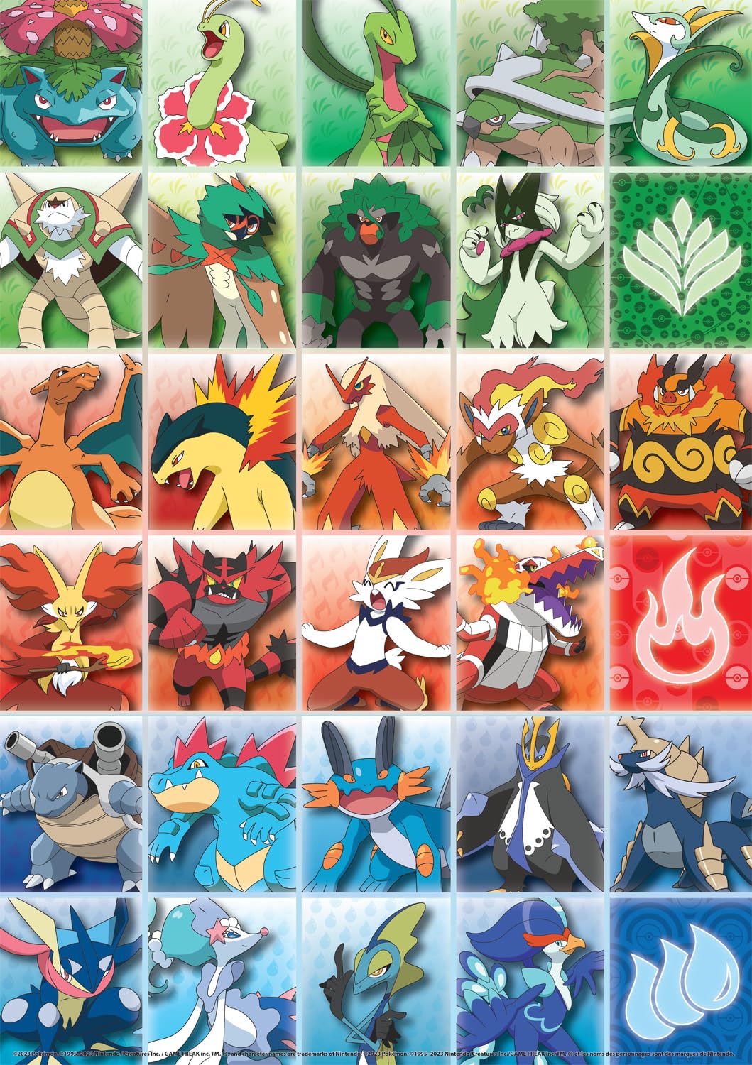 Buffalo Games - Pokemon- Final Evolution - 500 Piece Jigsaw Puzzle for Adults -Challenging Puzzle Perfect for Game Nights - Finished Size is 21.25 x 15.00