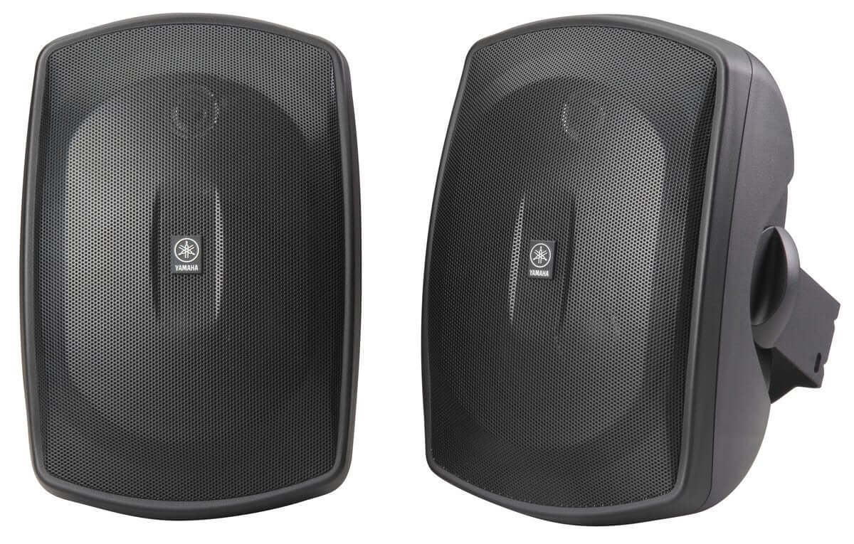 YAMAHA NS-AW190BL 2-Way Indoor/Outdoor Speakers (Pair Black)
