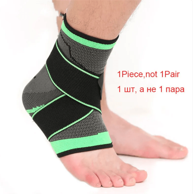 Sports Ankle Support Brace for Running Basketball Mountaineering Compression Sleeve Injury Prevention