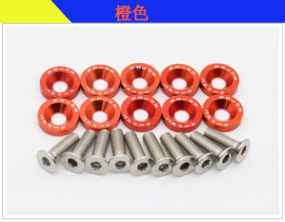 JDM Car Modification M6 Spacer Screw Hardware