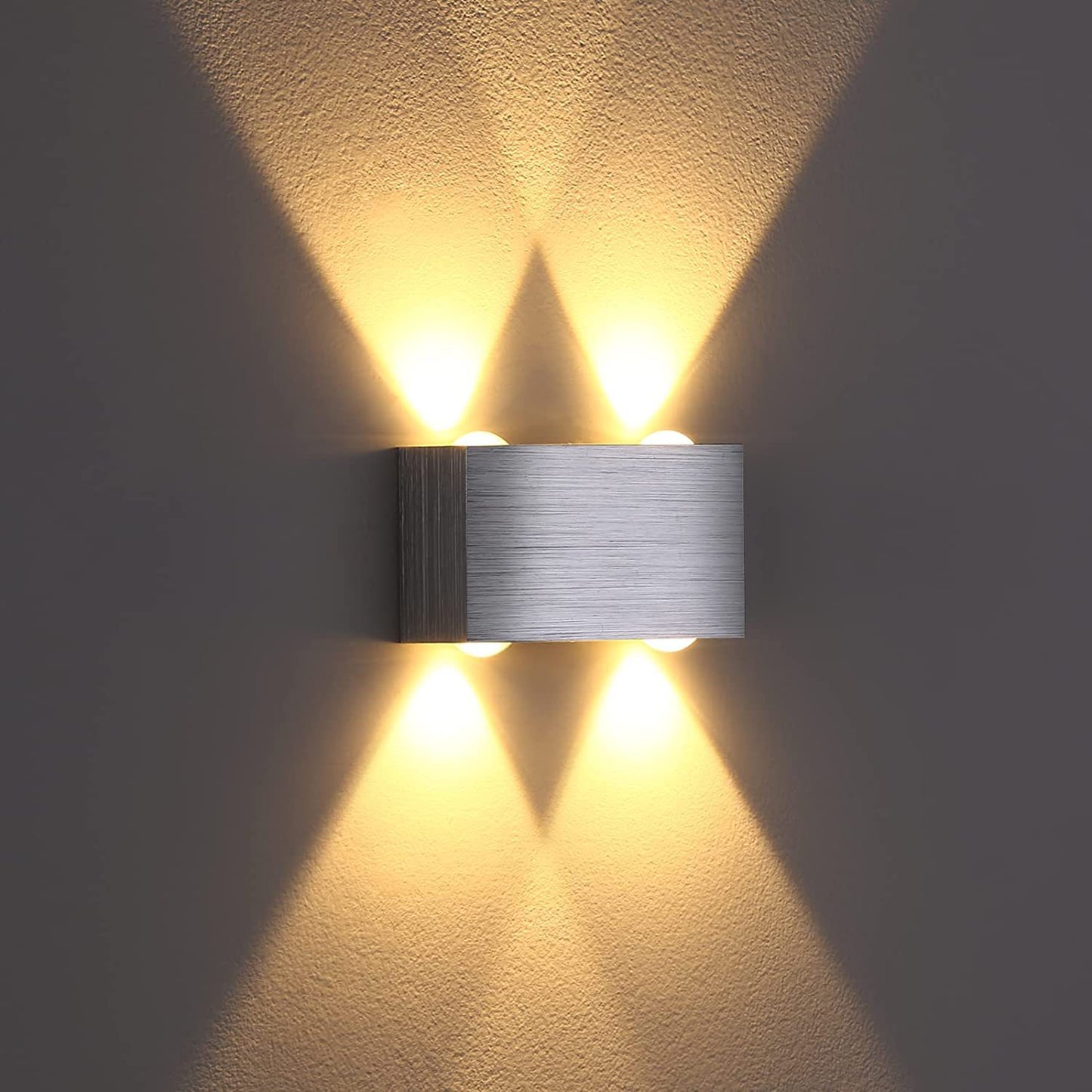 Modern Aluminum Wall Light for Indoor Spaces