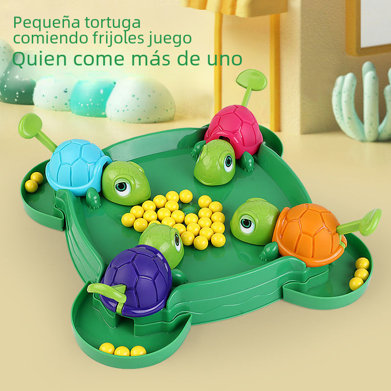 Interactive Turtle Bean Eating Game for Kids