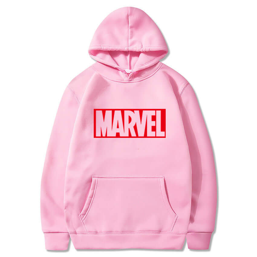 Men's Fashion Hoodie with MARVEL Print for Fall Winter