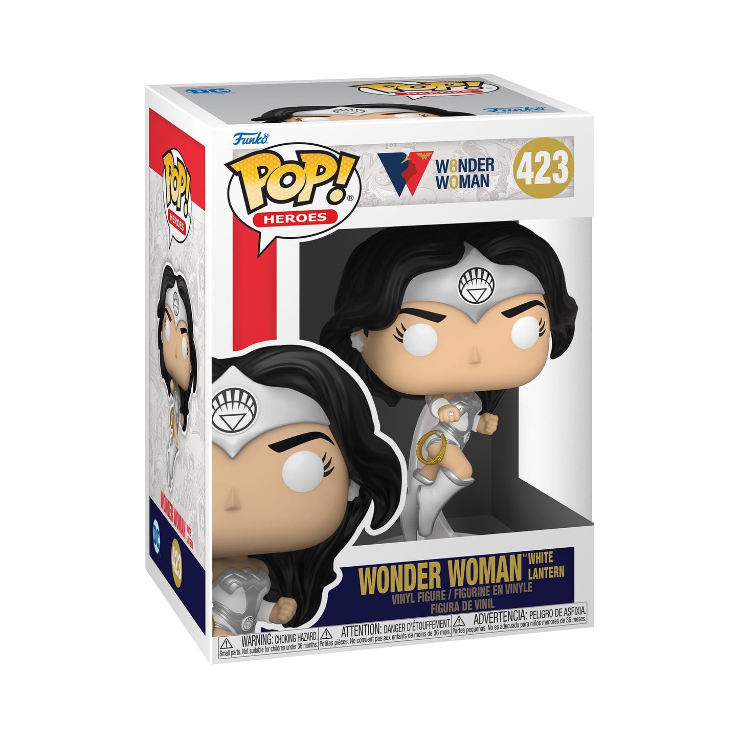 Funko POP Heroes: Wonder Woman 80th - Wonder Woman (White Lantern) (54988)