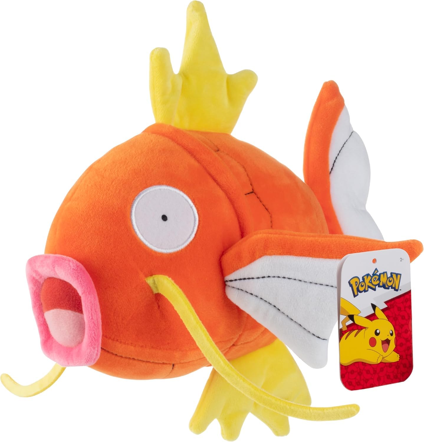 Pokémon 8" Magikarp Plush - Officially Licensed - Quality & Soft Stuffed Animal Toy - Generation One - Add Magikarp to Your Collection! - Great for Kids Boys Girls & Fans of Pokemon
