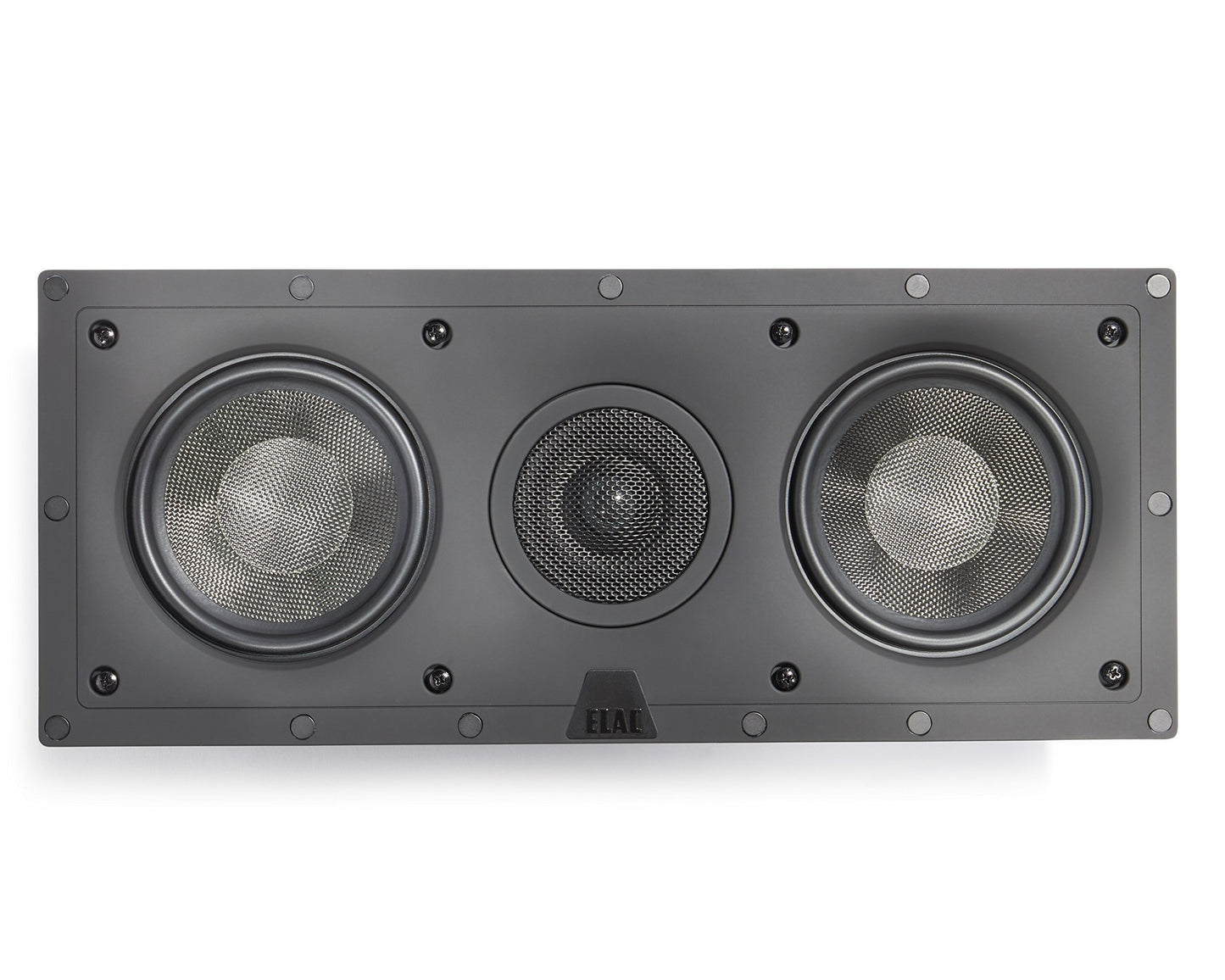 Elac - Debut IW-DC51-W Custom in-Wall Center Channel Speaker (Ea) Black