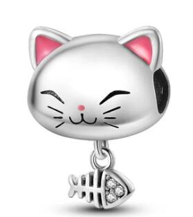 Japanese Cat Charm Pendant (One Piece)