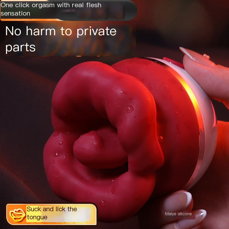 Wholesale Red Lip Clitoris Vibrator for Women adult toy massage couple