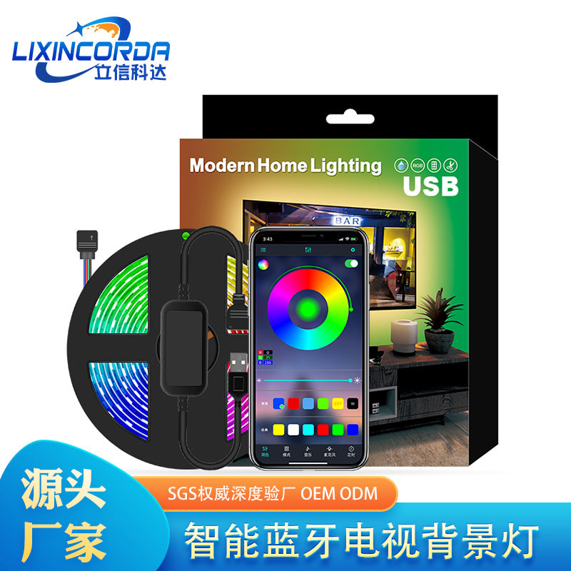 TV Backlight LED Strip with Bluetooth App Control