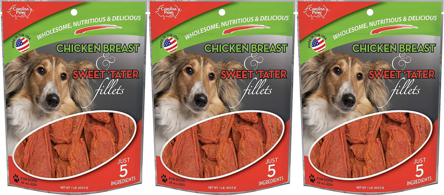 Carolina Prime (3-Pack) Chicken Breast and Sweet Tater Fillets - 1lb