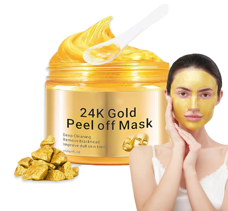 24K Gold Blackhead Removal Mask Deep Cleaning