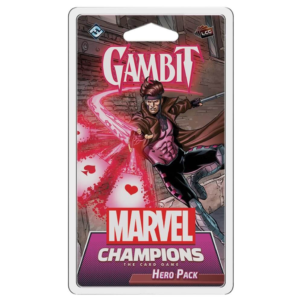 Marvel Champions The Card Game Gambit Hero Pack - Strategy Card Game for Adults and Teens - Ages 14+ - 1-4 Players - Average Playtime 45-90 Minutes - Made by Fantasy Flight Games
