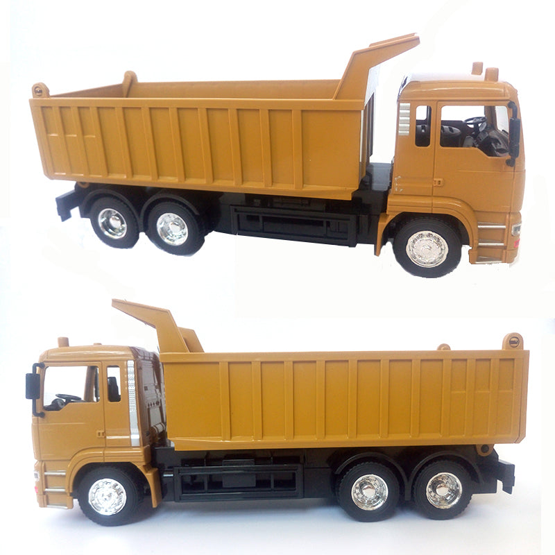 Yellow Remote Control Car Model - Electric Toy Vehicle USB 28CM