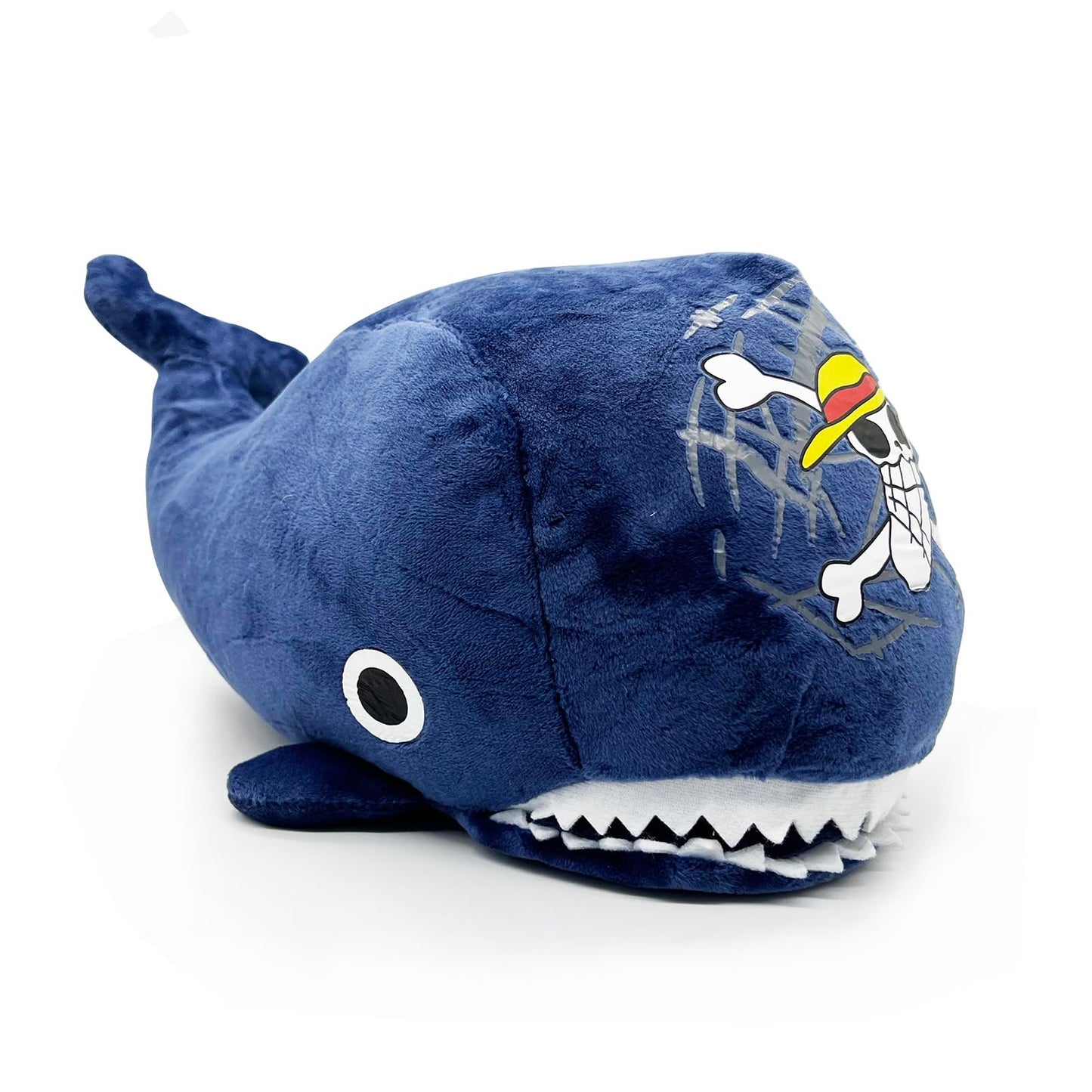 12in Anime One Piece Blue Whale Laboon Plush Cute Cuddly Soft Stuffed Collectible Animal Plushie Doll Pillow Toy