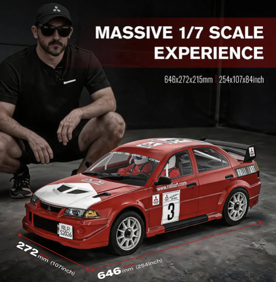Image of an RC car with remote control and accessories, ideal for kids who love RC toys for kids.