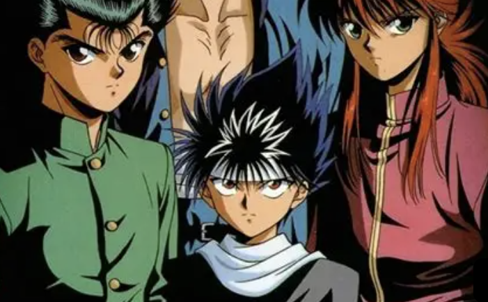 Yu Yu Hakusho collectible toys featuring main characters from the anime series.