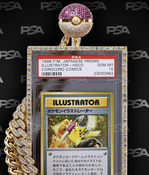 1998 Japanese Pokémon card presented in a decorative holder for a pokemon card collection.