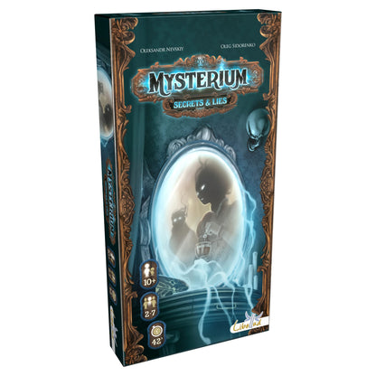 Mysterium Secrets & Lies Board Game EXPANSION - Unravel New Mysteries in the Beloved Cooperative Game! Fun Family Game for Kids & Adults Ages 10+ 2-7 Players 42 Minute Playtime Made by Libellud
