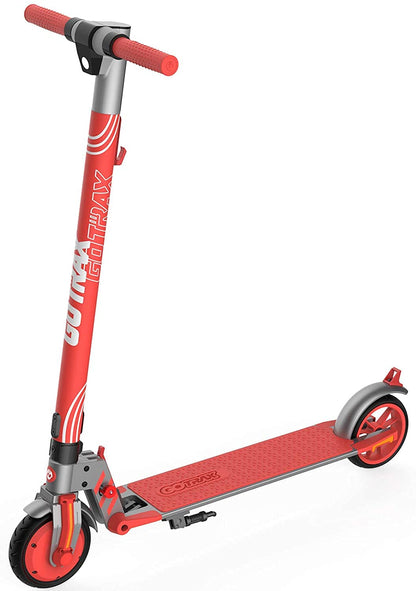 Gotrax Vibe Electric Kick Scooter 6.5" Foldable Commuting Scooter for Kids 8-15 12 MPH & 7 Miles Range E Kick Scooters for Kids Teens Boys and Girls (Red)