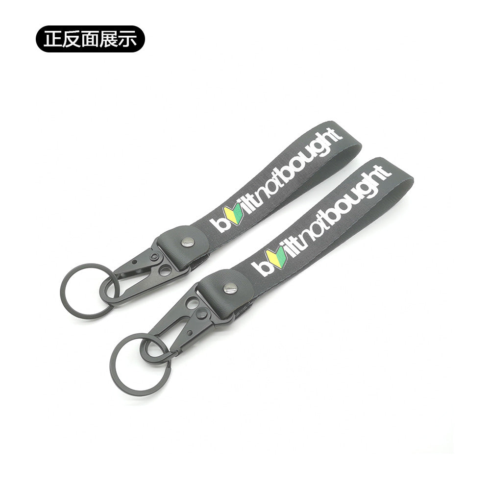 JDM Culture Keychain Wrist Strap with Digital Print 19.5cm x 2.5cm