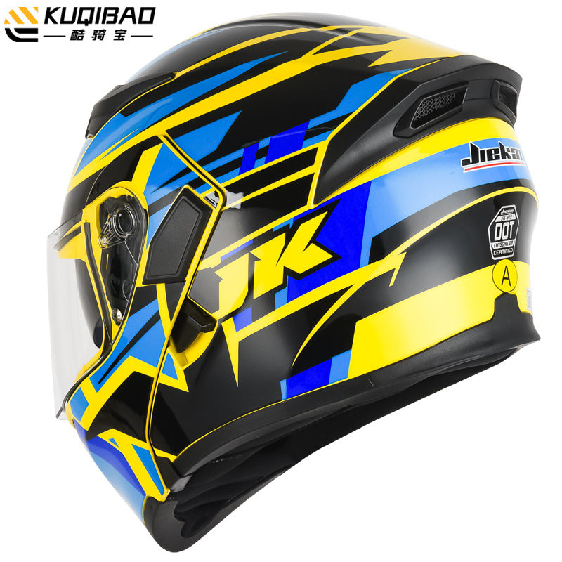 Cool Ride Anti-Fog Dual Lens Bluetooth Motorcycle Helmet