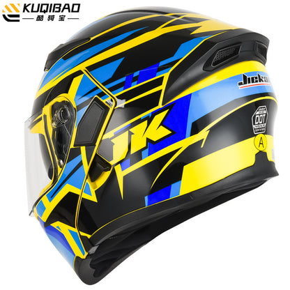 Cool Ride Anti-Fog Dual Lens Bluetooth Motorcycle Helmet