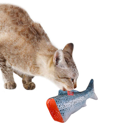 Creative Fish Shape Pet cat dog Toy 20cm