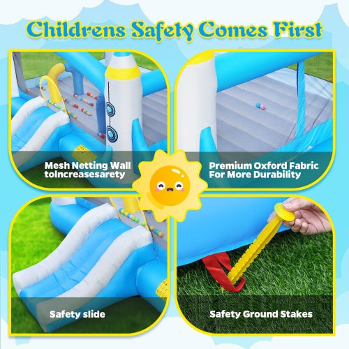 Inflatable Bouncers For Children KID BABY 198 x 180 INCHES Indoor outdoor use