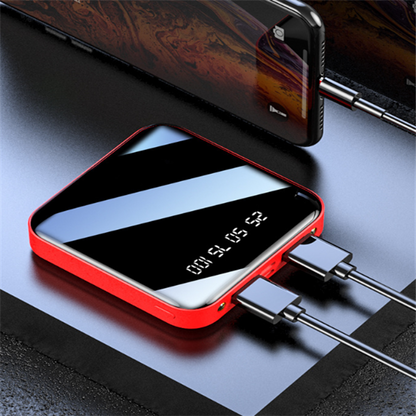 Mirror Surface Power Bank 10000 - 20000 mAh Mini Charger