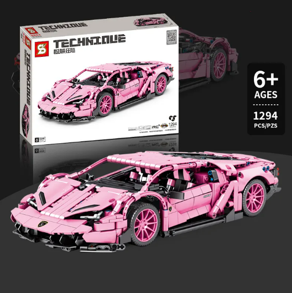 Lamborghini Building Blocks Racing Sports Car Model
