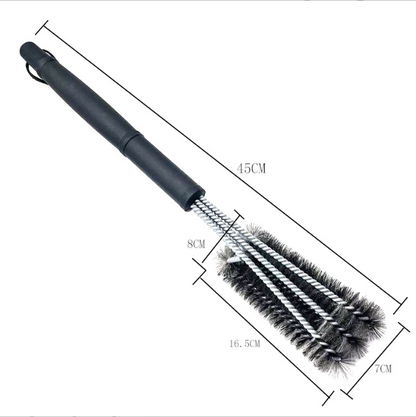Barbecue BBQ Brush Steel Wire Grill Cleaning Brush
