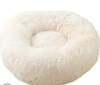 Plush Round Pet dog cat Bed muti size color