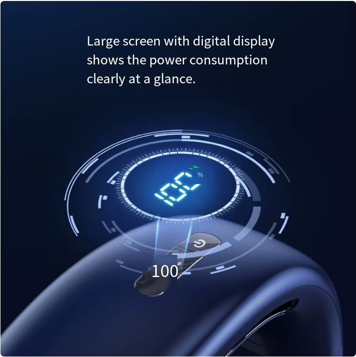 Portable Neck Fan 10000mAh Rechargeable Mini USB (One)