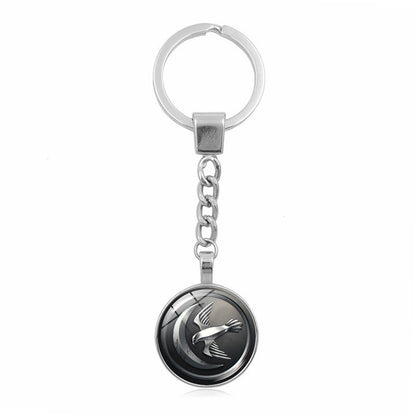 Game of Thrones Keychain with Key Ring