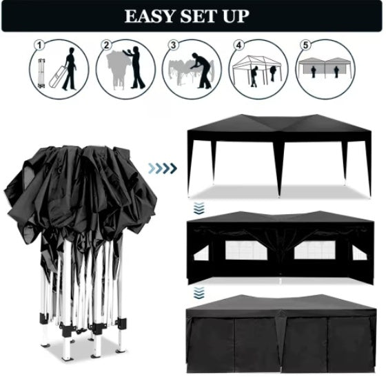 Party Folding Tent car tent 10x20ft waterproof UV protection