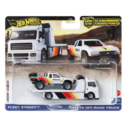 Hot Wheels Fleet Street+ Toyota Off Road Truck Team Transport #71