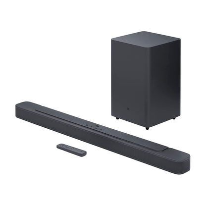 JBL Bar 2.1 Deep Bass (MK2) - 2.1 Channel soundbar with Wireless subwoofer (6.5’’) 300W Max Output Bluetooth Enable (Black)