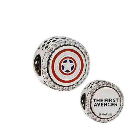 New Marvel Avengers Series Alloy Cartoon DIY Pendant