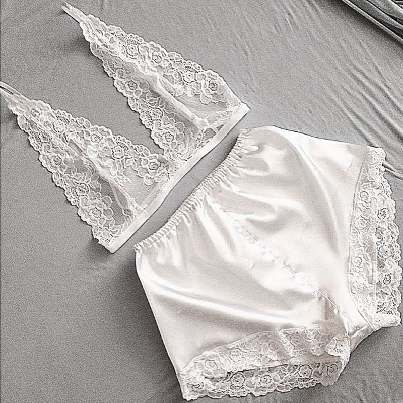 Lingerie Set with Sexy Lace Sleepwear woman women date couple night