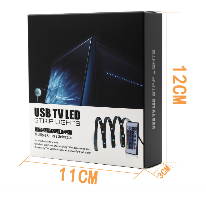 USB LED Strip Lights for TV Background Lighting