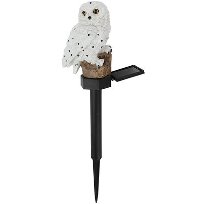 Solar powered Owl shape Garden Lawn Light