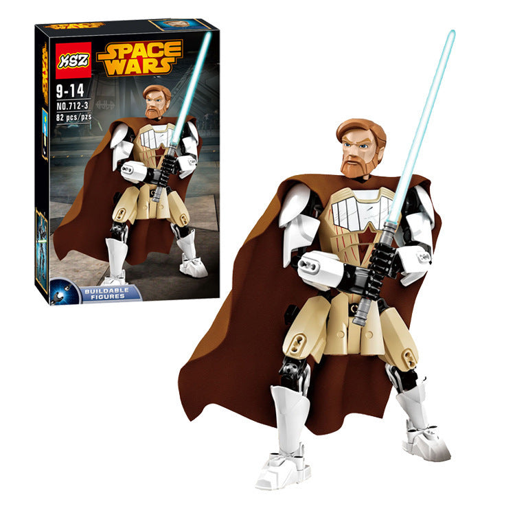 Star Wars Building Block Toy Set - KSZ712-1-2-3-4 605-2-3-4 322