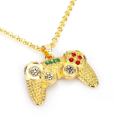 Trendy Playstation Game Console controller Pendant Necklace Jewelry